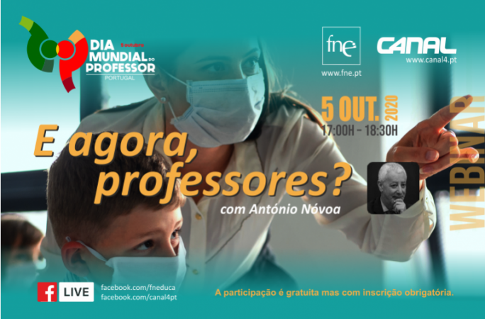 António Nóvoa no Webinar “E agora, professores?”